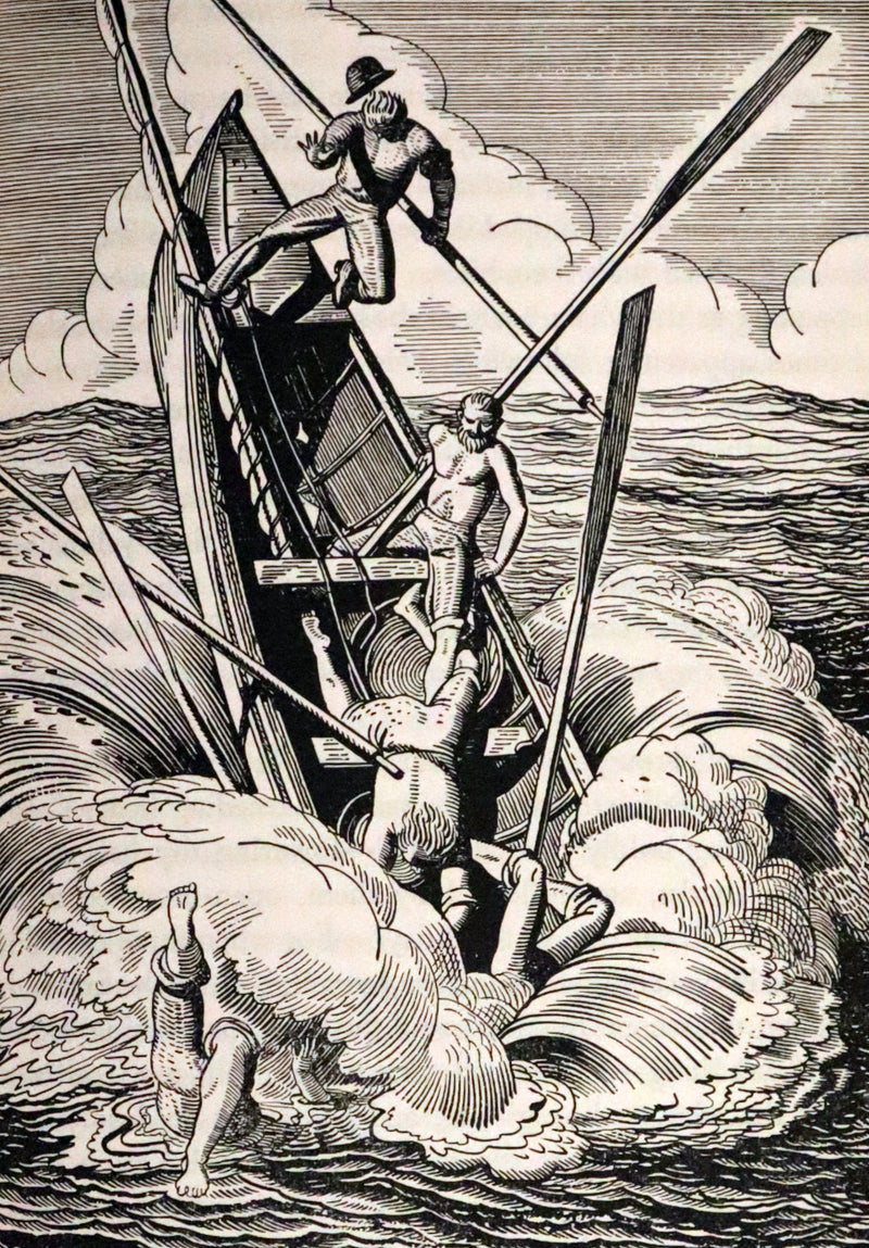 1930 Rare First Edition - MOBY DICK or The Whale by Melville, illustrated by Rockwell Kent.