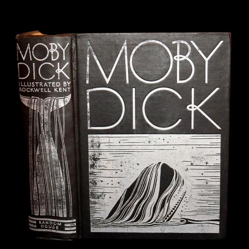1930 Rare First Edition - MOBY DICK or The Whale by Melville, illustrated by Rockwell Kent.
