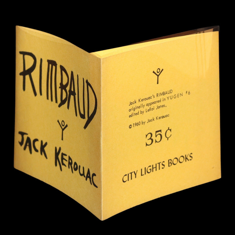 1960 Scarce First edition, First printing - Rimbaud by Beat Generation Novelist Jack Kerouac.