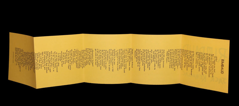 1960 Scarce First edition, First printing (priced 35c) - RIMBAUD by Jack KEROUAC.