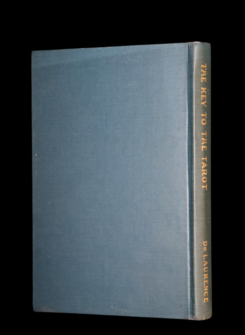 1918 Rare First Edition - The Illustrated KEY to the TAROT, The Veil of Divination by de Laurence + RIDER-WAITE TAROT PACK.