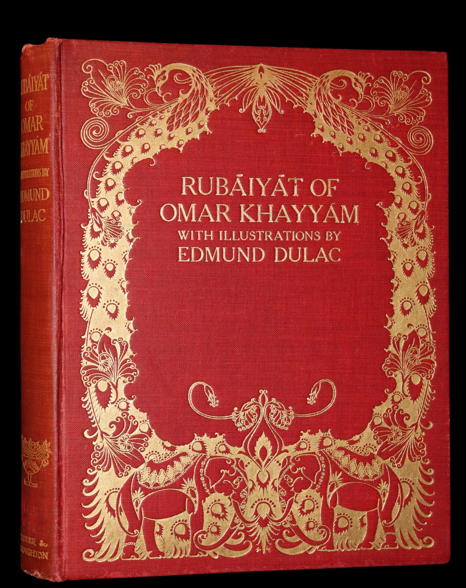 1909 Rare First Edition - RUBAIYAT of Omar Khayyam Illustrated By Edmund DULAC.