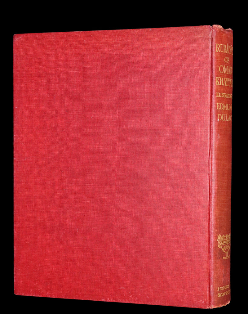 1909 Rare First Edition - RUBAIYAT of Omar Khayyam Illustrated By Edmund DULAC.