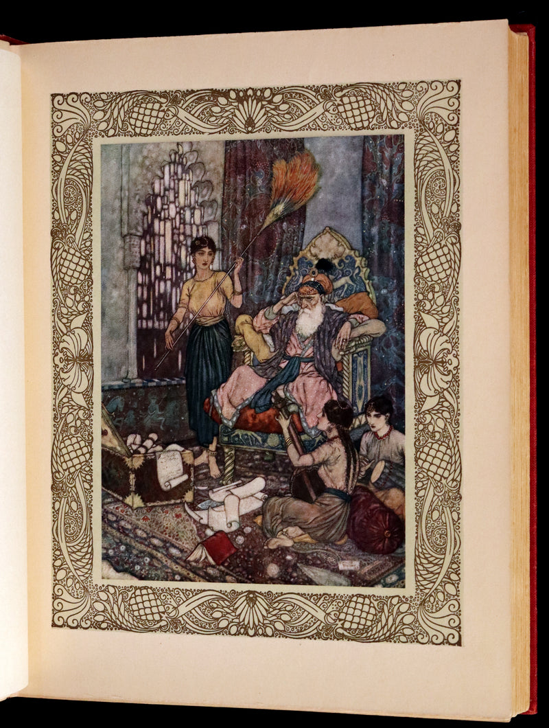 1909 Rare First Edition - RUBAIYAT of Omar Khayyam Illustrated By Edmund DULAC.