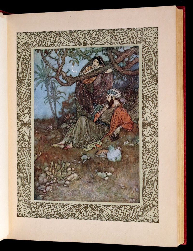 1909 Rare First Edition - RUBAIYAT of Omar Khayyam Illustrated By Edmund DULAC.
