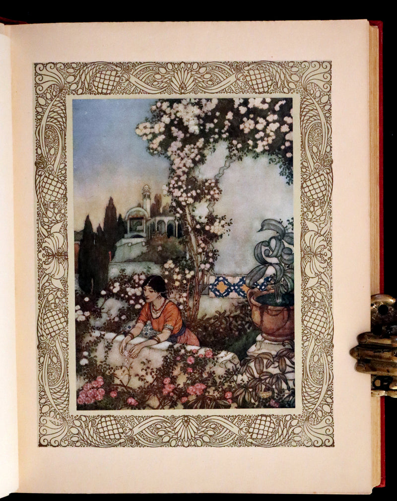 1909 Rare First Edition - RUBAIYAT of Omar Khayyam Illustrated By Edmund DULAC.