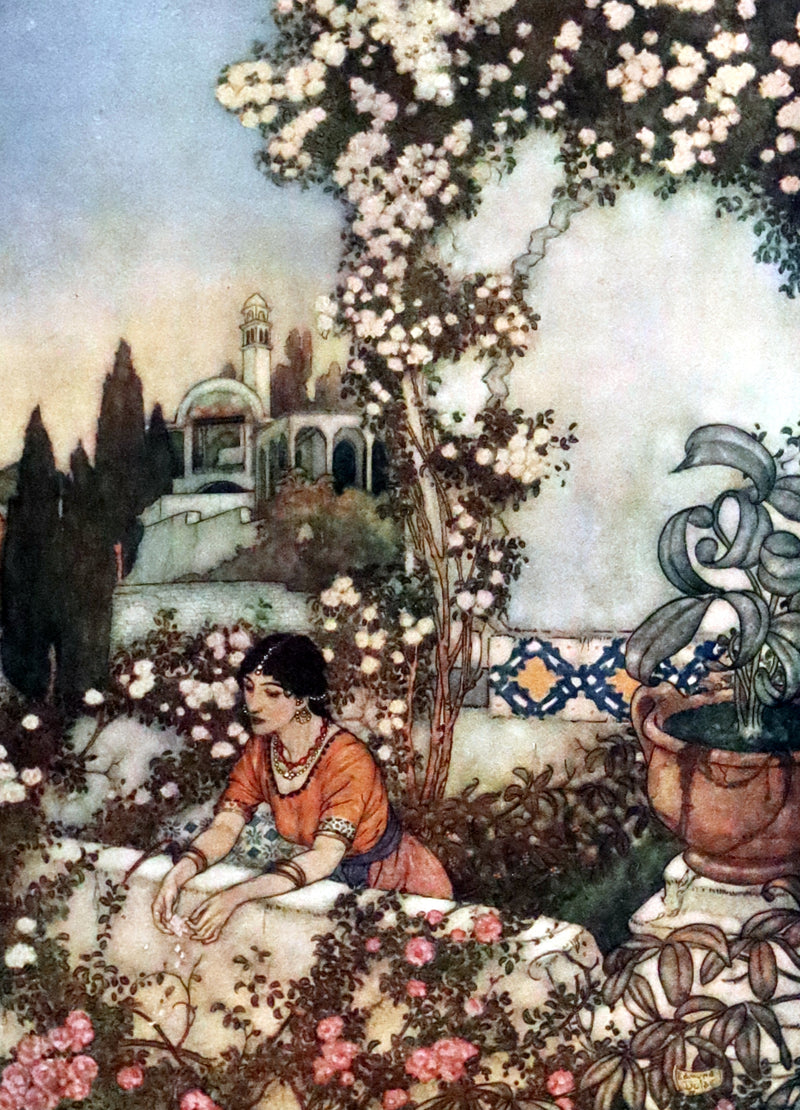 1909 Rare First Edition - RUBAIYAT of Omar Khayyam Illustrated By Edmund DULAC.