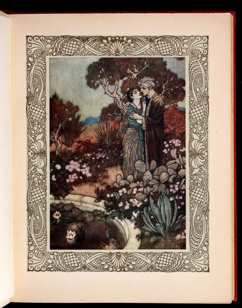 1909 Rare First Edition - RUBAIYAT of Omar Khayyam Illustrated By Edmund DULAC.