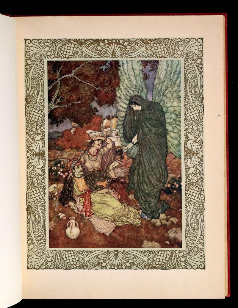 1909 Rare First Edition - RUBAIYAT of Omar Khayyam Illustrated By Edmund DULAC.
