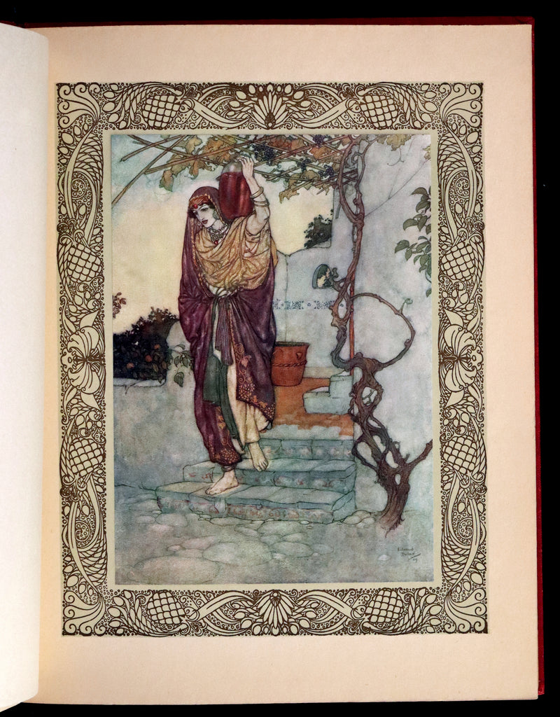 1909 Rare First Edition - RUBAIYAT of Omar Khayyam Illustrated By Edmund DULAC.