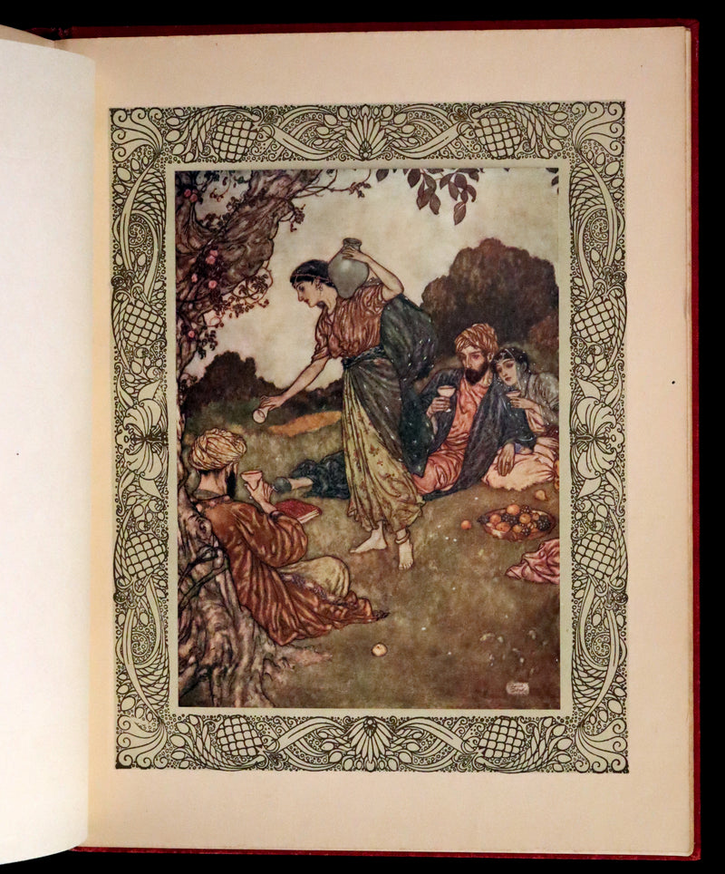 1909 Rare First Edition - RUBAIYAT of Omar Khayyam Illustrated By Edmund DULAC.