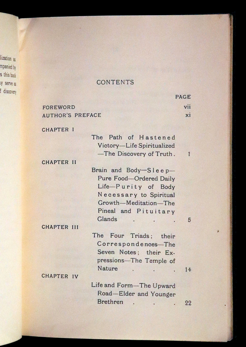 1937 Rare First Edition - Meditations on the Occult Life by Geoffrey Hodson. (Streatham Lodge Copy).