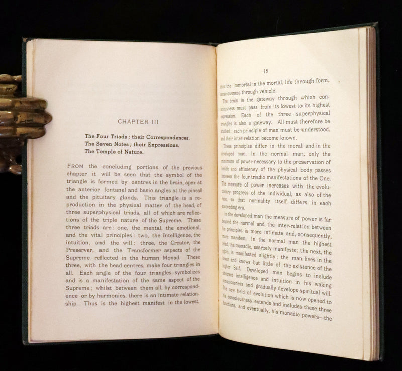 1937 Rare First Edition - Meditations on the Occult Life by Geoffrey Hodson. (Streatham Lodge Copy).