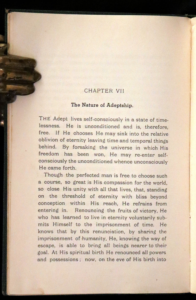 1937 Rare First Edition - Meditations on the Occult Life by Geoffrey Hodson. (Streatham Lodge Copy).