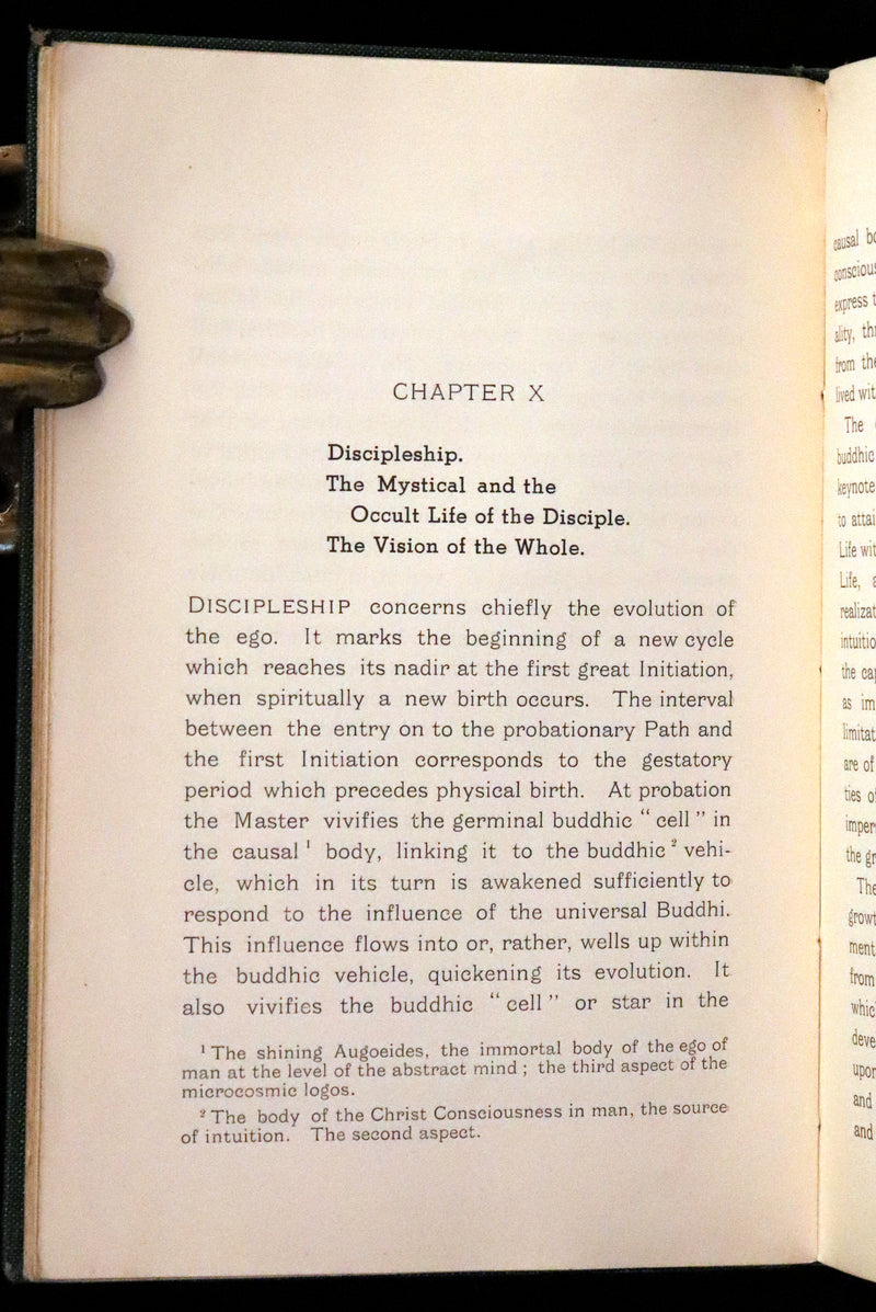1937 Rare First Edition - Meditations on the Occult Life by Geoffrey Hodson. (Streatham Lodge Copy).