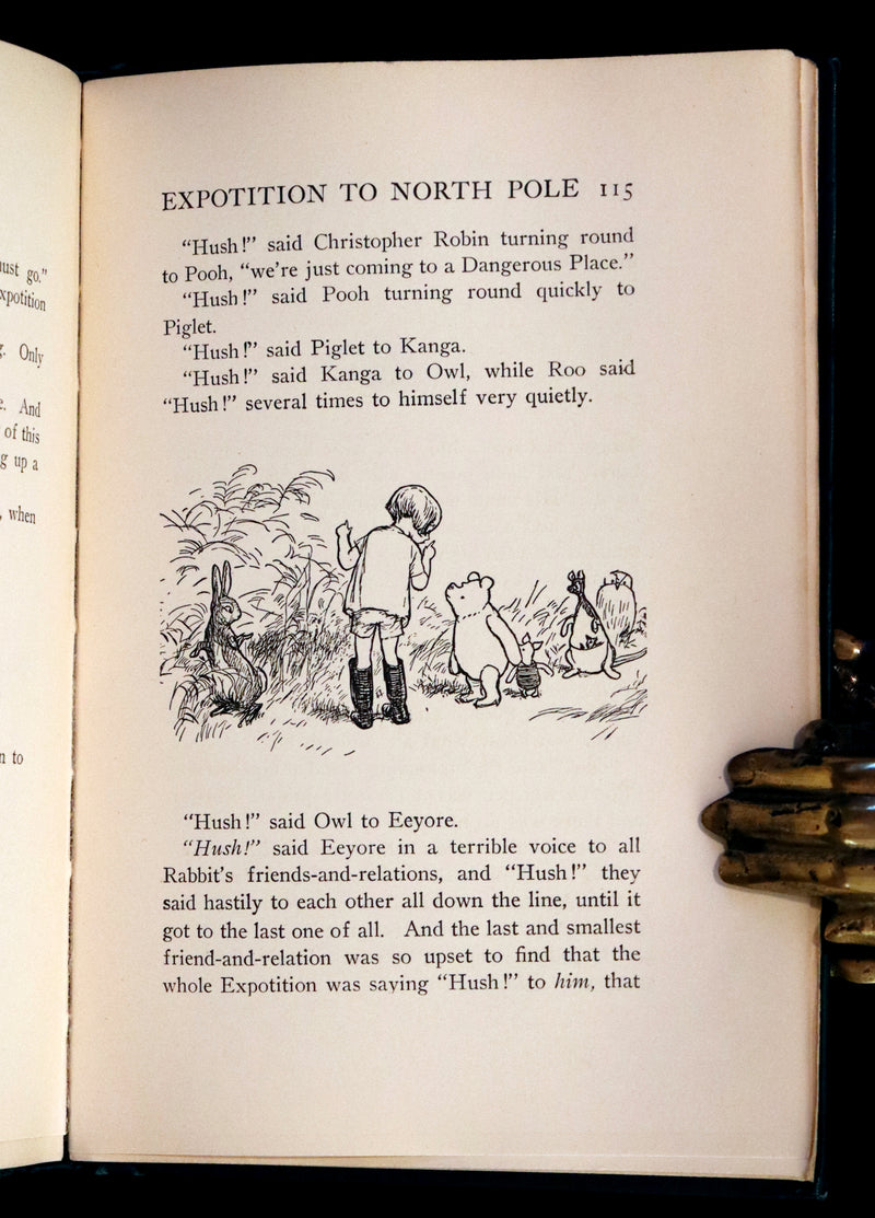 1926 Rare First Edition - WINNIE-THE-POOH by A.A. Milne & Illustrated by Shepard.