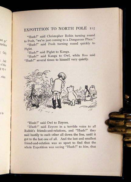 1926 Rare First Edition - WINNIE-THE-POOH by A.A. Milne & Illustrated by Shepard.