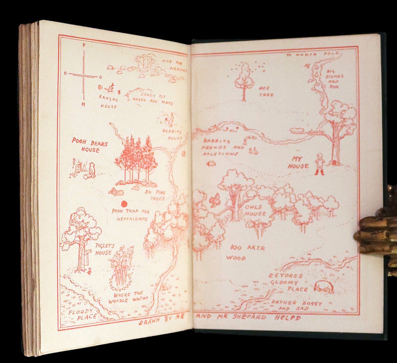 1926 Rare First Edition - WINNIE-THE-POOH by A.A. Milne & Illustrated by Shepard.
