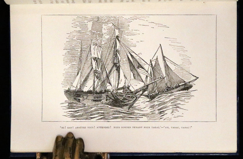 1897 Rare First Edition - CAPTAINS COURAGEOUS. A Story of the Grand Banks by Rudyard Kipling. Illustrated.