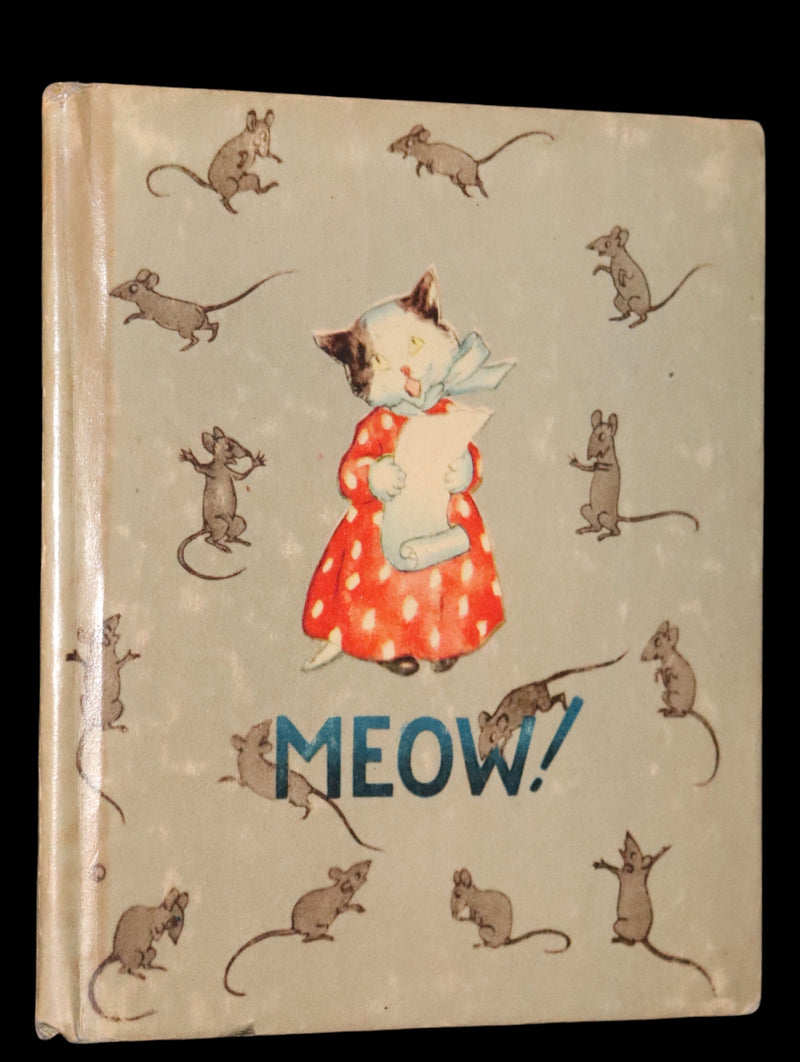 1943 Scarce First US Edition - MEOW! illustrated by Ida Bohatta Morpurgo.