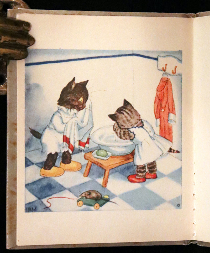 1943 Scarce First US Edition - MEOW! illustrated by Ida Bohatta Morpurgo.