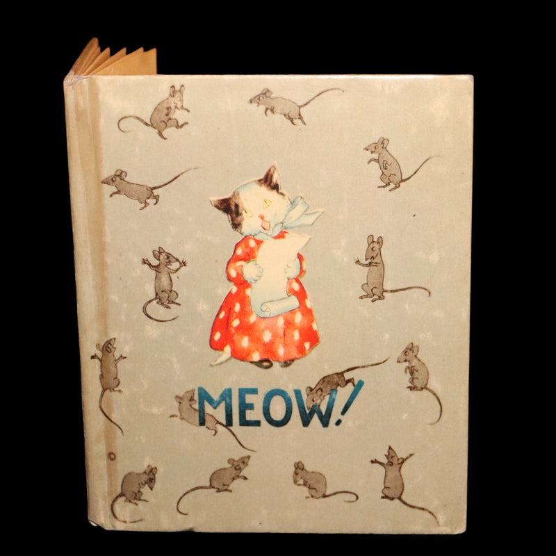 1943 Scarce First US Edition - MEOW! illustrated by Ida Bohatta Morpurgo.