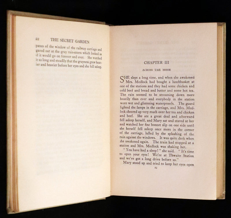 1911 Rare Book - The SECRET GARDEN by Frances Hodgson Burnett.