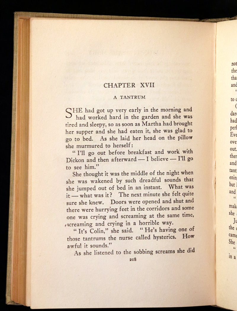 1911 Rare Book - The SECRET GARDEN by Frances Hodgson Burnett.