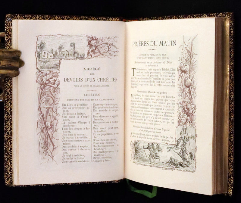 1905 Rare French Book - Missal of Saint JOAN OF ARC - Missel de JEANNE D'ARC.