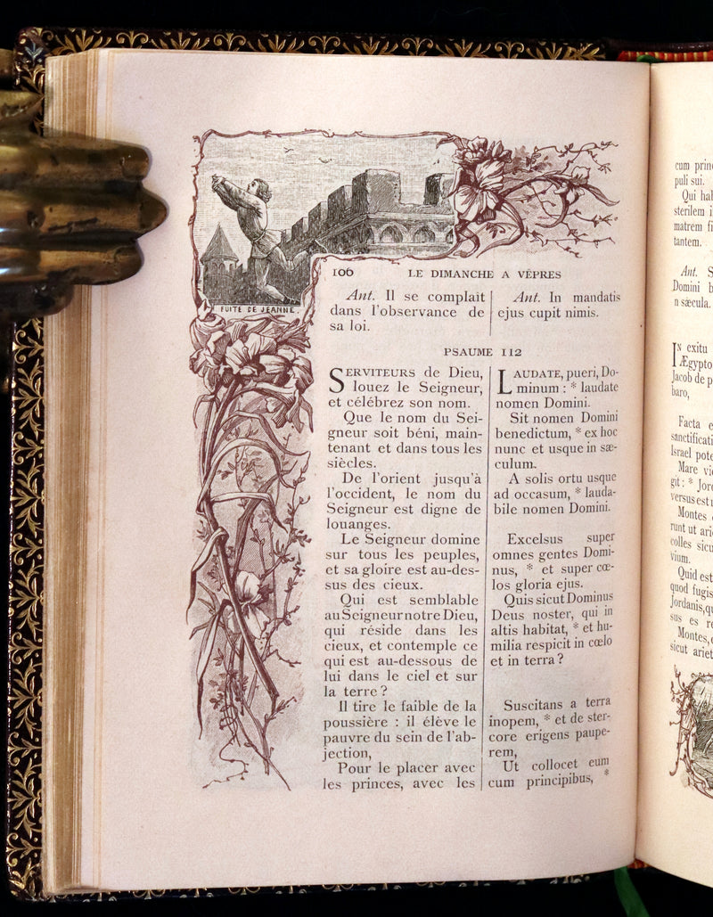 1905 Rare French Book - Missal of Saint JOAN OF ARC - Missel de JEANNE D'ARC.