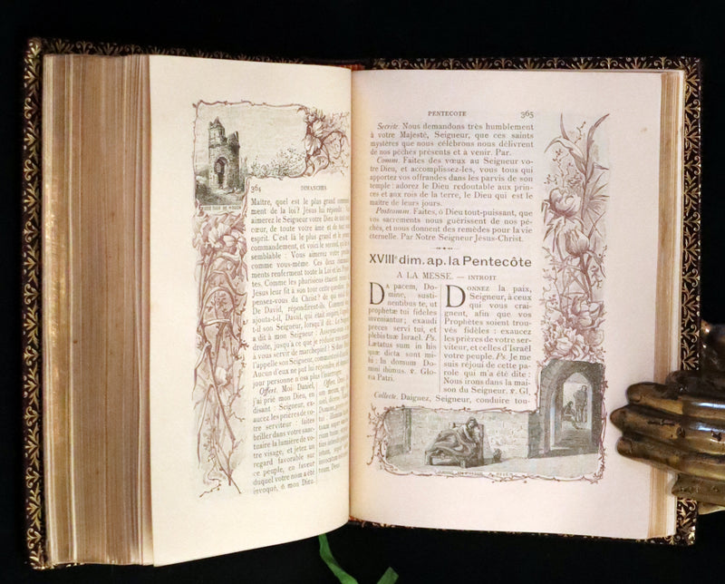 1905 Rare French Book - Missal of Saint JOAN OF ARC - Missel de JEANNE D'ARC.