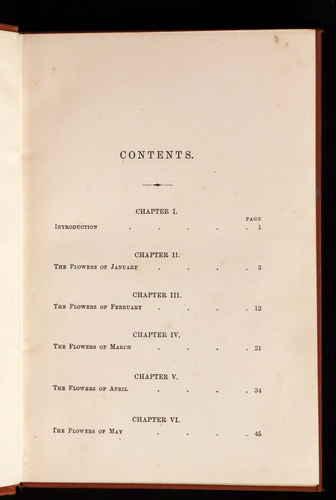 1870 Scarce First Edition - FIELD FLOWERS, A handy-book for the rambli ...