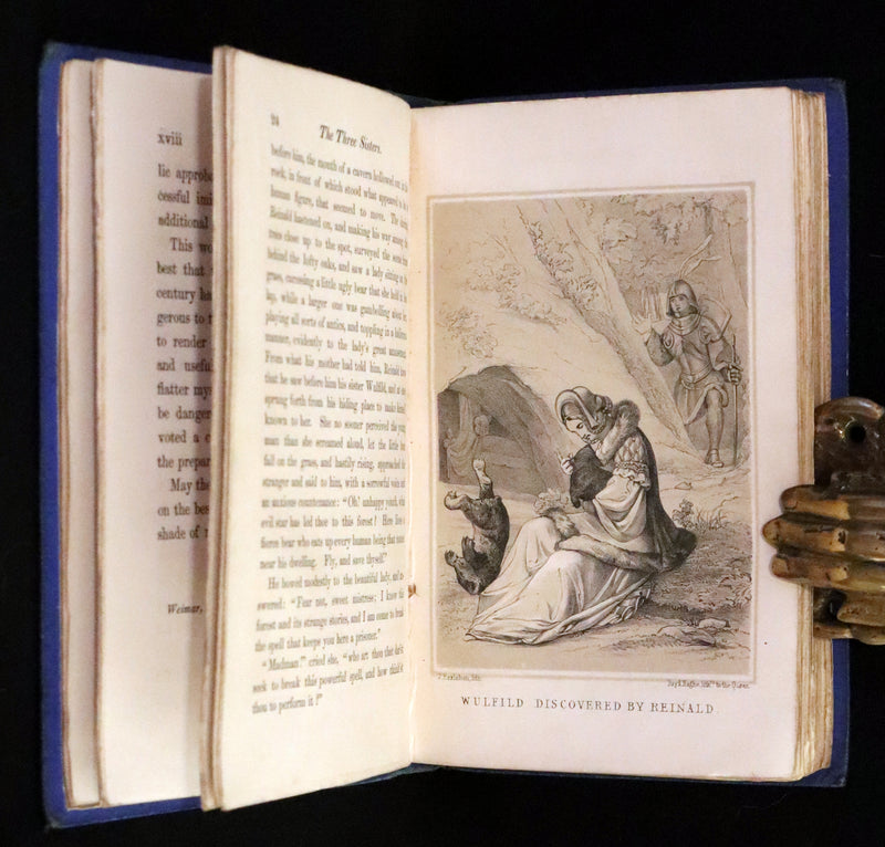 1845 Rare First Edition - Legends of Rubezahl, and Other Tales by Johann Karl August Musäus. Illustrated.