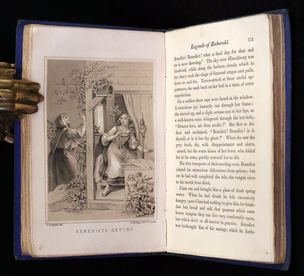 1845 Rare First Edition - Legends of Rubezahl, and Other Tales by Johann Karl August Musäus. Illustrated.