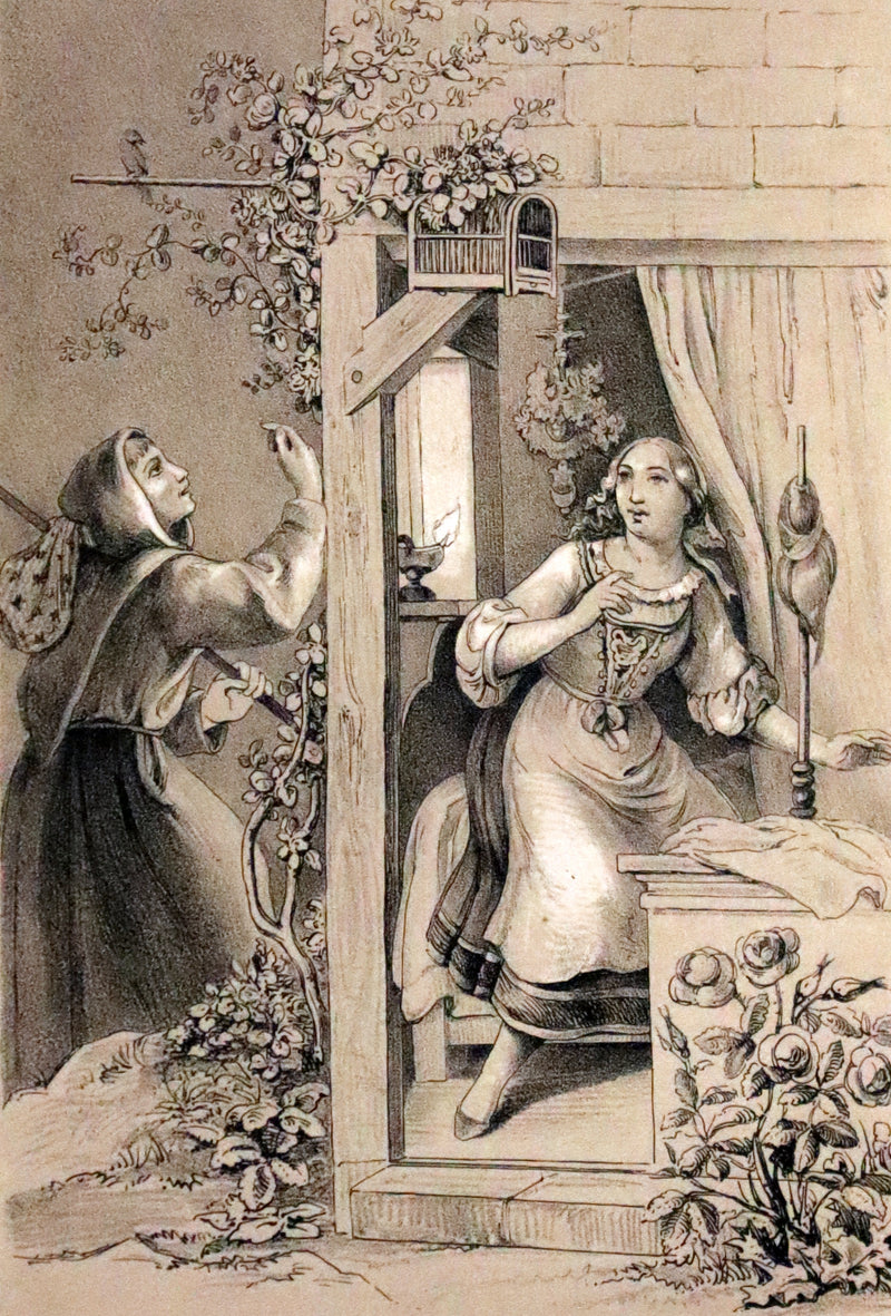 1845 Rare First Edition - Legends of Rubezahl, and Other Tales by Johann Karl August Musäus. Illustrated.