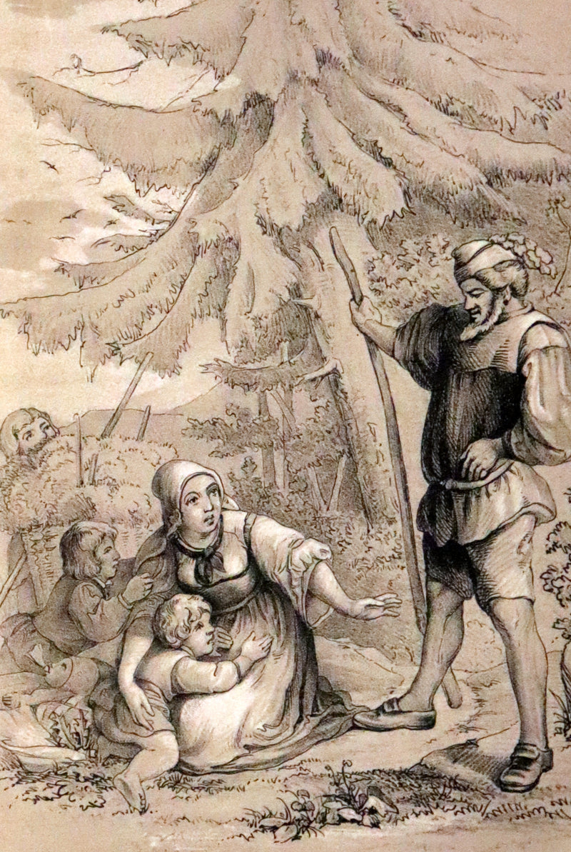 1845 Rare First Edition - Legends of Rubezahl, and Other Tales by Johann Karl August Musäus. Illustrated.