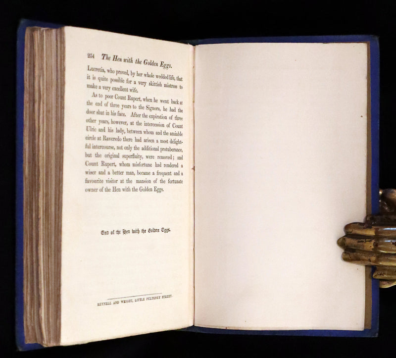 1845 Rare First Edition - Legends of Rubezahl, and Other Tales by Johann Karl August Musäus. Illustrated.