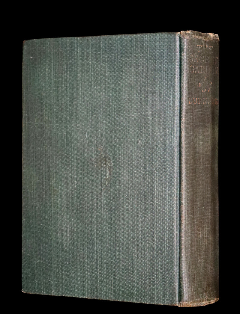 1911 Rare Second Edition Book - The Secret Garden by Frances Hodgson Burnett Illustrated by Maria Louise Kirk.