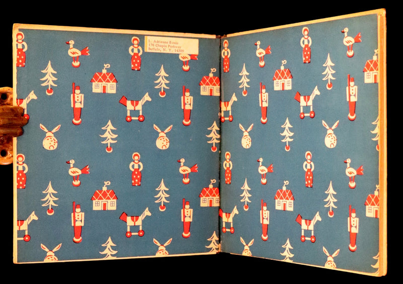 1929 Rare First Edition - Little Christmas or How the Toys Come Illustrated by Zdenek Guth.