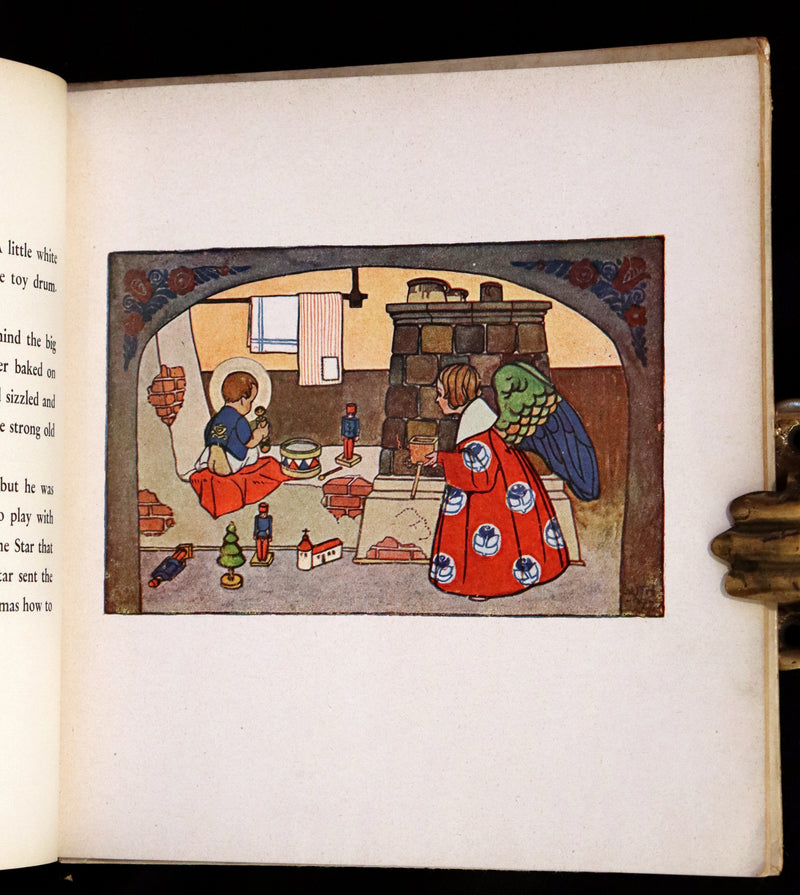 1929 Rare First Edition - Little Christmas or How the Toys Come Illustrated by Zdenek Guth.