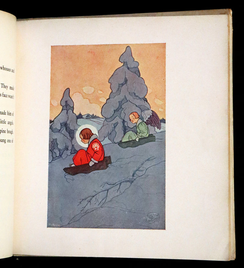 1929 Rare First Edition - Little Christmas or How the Toys Come Illustrated by Zdenek Guth.