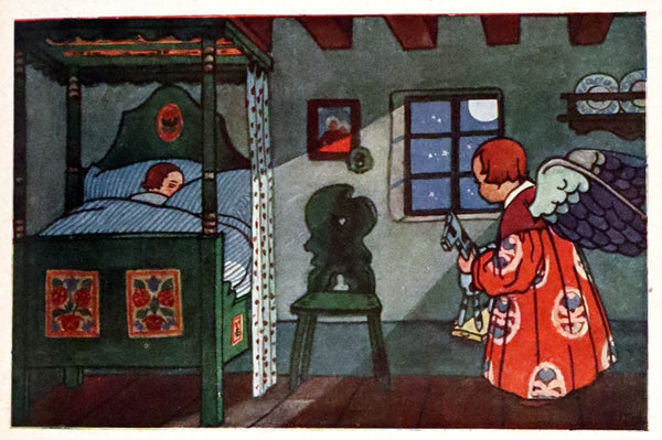 1929 Rare First Edition - Little Christmas or How the Toys Come Illustrated by Zdenek Guth.