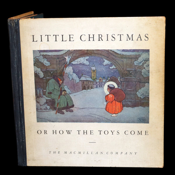 1929 Rare First Edition - Little Christmas or How the Toys Come Illustrated by Zdenek Guth.