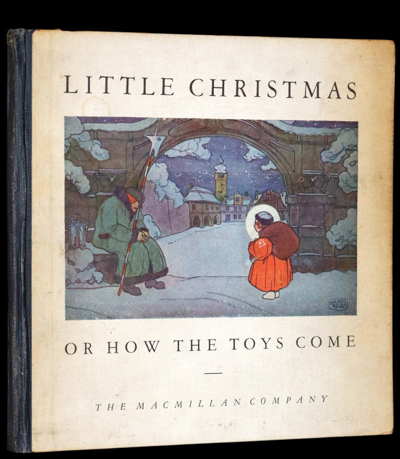 1929 Rare First Edition - Little Christmas or How the Toys Come Illustrated by Zdenek Guth.