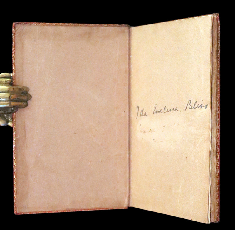 1816 Scarce Book -The Dance of Death, Danse Macabre by Hans Holbein, Color illustrated.