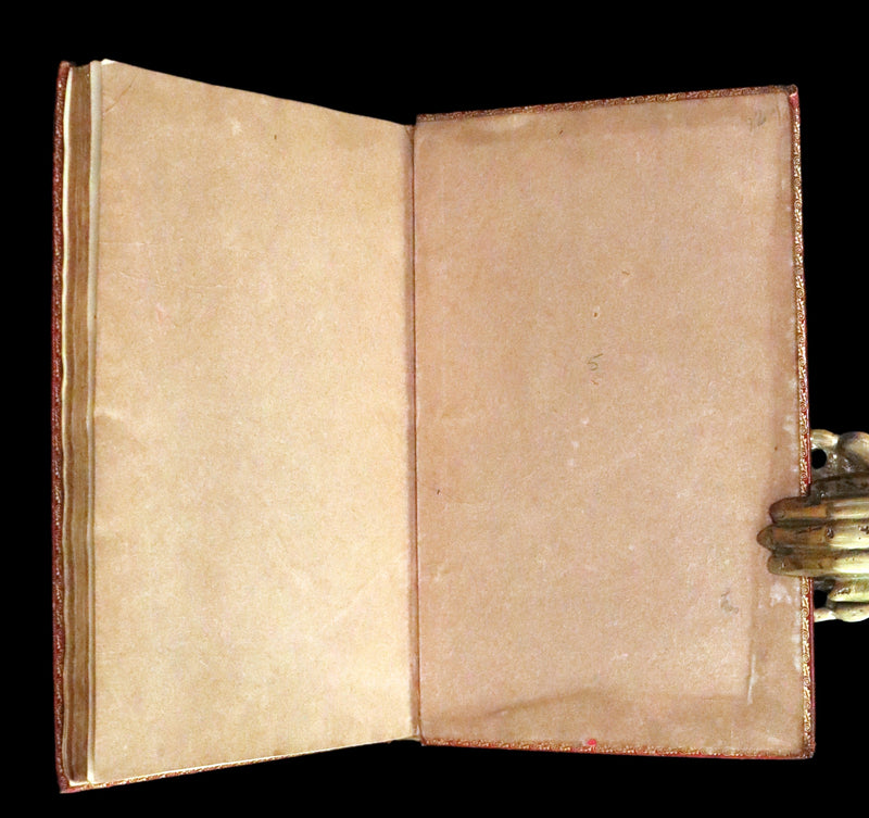 1816 Scarce Book -The Dance of Death, Danse Macabre by Hans Holbein, Color illustrated.