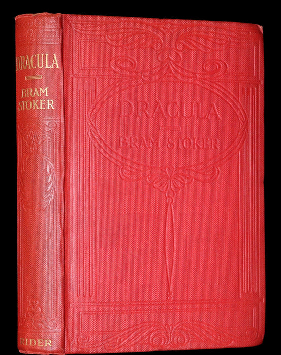 1913 Rare Edition - DRACULA by Bram Stoker, a Gothic Vampire Story.