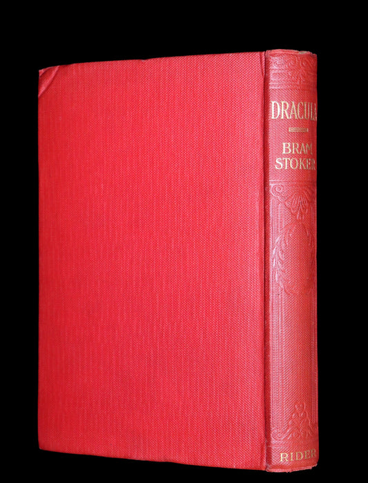 1913 Rare Edition - DRACULA by Bram Stoker, a Gothic Vampire Story.