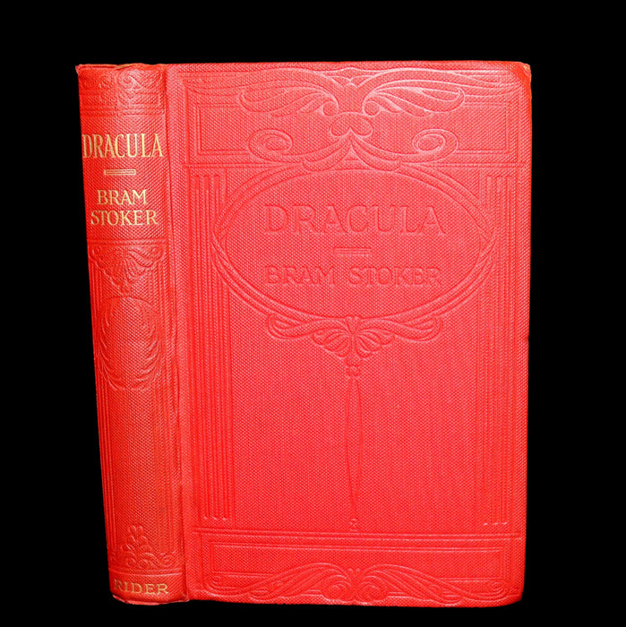 1913 Rare Edition - DRACULA by Bram Stoker, a Gothic Vampire Story.