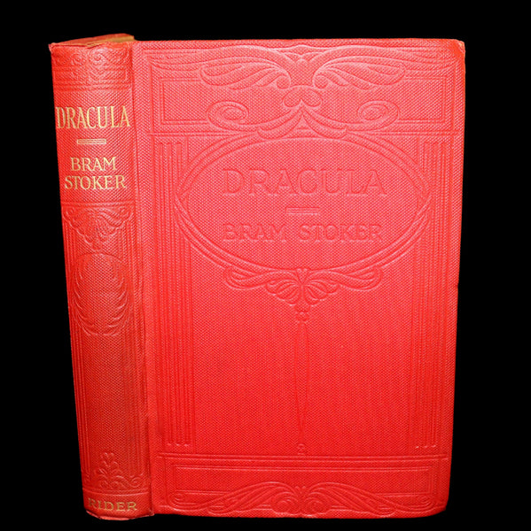 1913 Rare Edition - DRACULA by Bram Stoker, a Gothic Vampire Story.